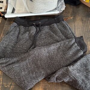 Men's Heathered Black Jogger‎ Sweatpants